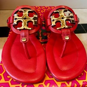 NEW Tory Burch Miller 2 Veg Leather